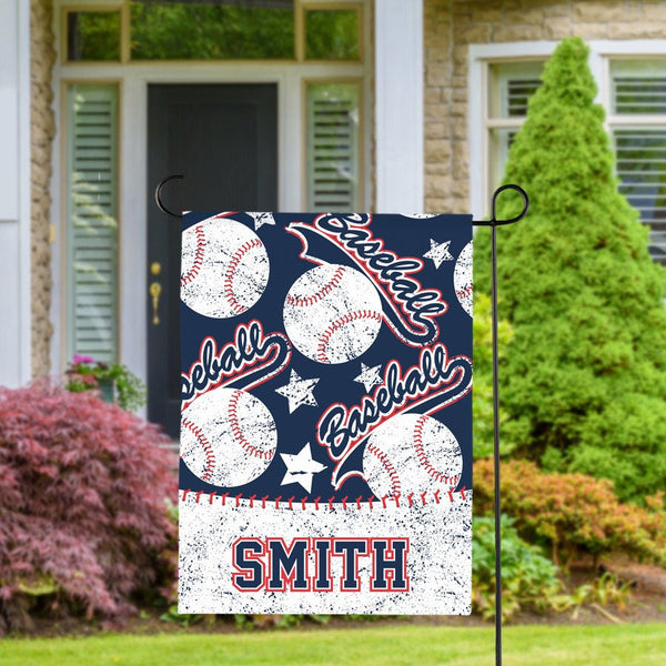 Baseball Flag - Personalized Yard Flag