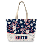 Baseball Mom - Personalized Baseball Tote