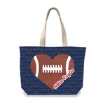 Football Heart - Personalized Football Bag