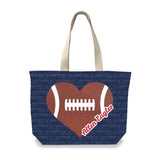 Football Heart - Personalized Football Bag