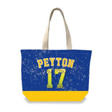 Color Block - Personalized Softball Tote