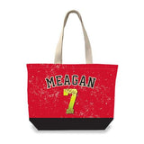 Color Block - Personalized Softball Tote