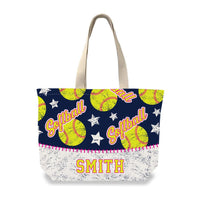 Signature Softball - Personalized Softball Tote